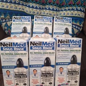 6 NeilMed Sinus Rinse Kits